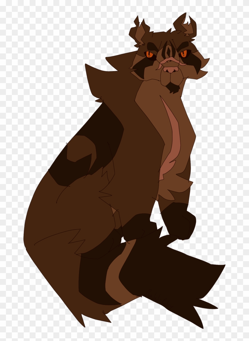 A Rabbid Polar Bear Fighting Some Cop - Illustration Clipart