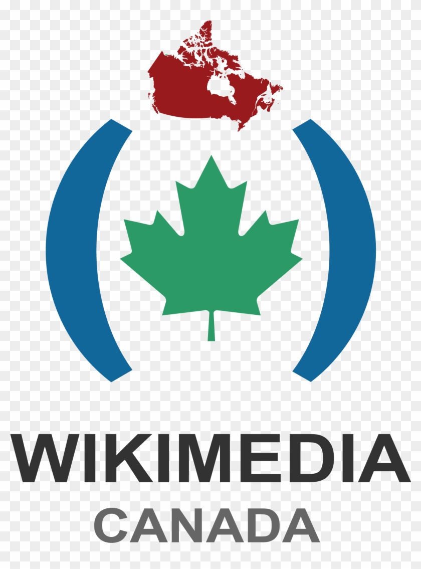 Wikimedia Canada Logo Proposal 1d - Canada Flag Flat Clipart #5952829