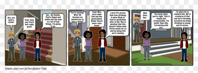 Teens And Alcohol - Cartoon Clipart #5953066