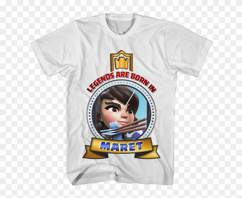 Kaos Legends Clash Royale Princess Maret - Sexy T Shirt Design Clipart