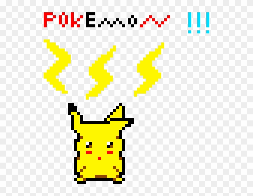 Pokemon Pikachu Robbie - Pikachu Pixel Art Pokemon Clipart