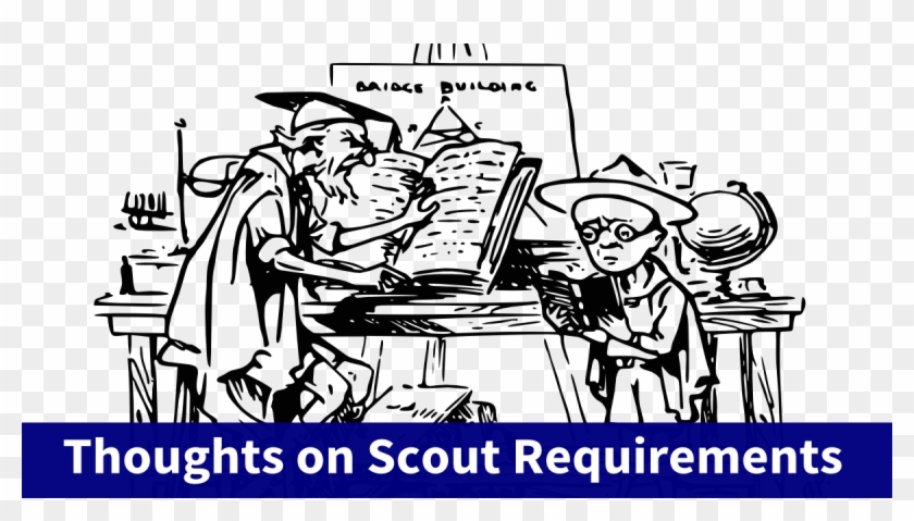 Scout Requirements - Cartoon Clipart #5953279