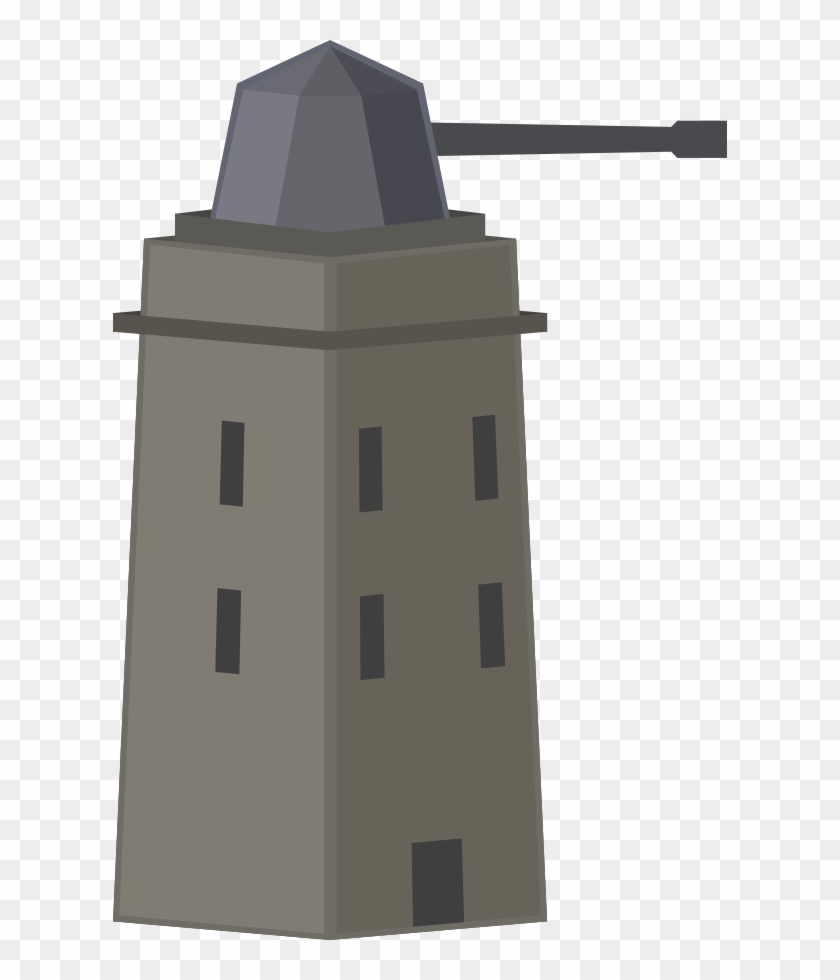 Tower Or Turret - Turret Clip Art - Png Download