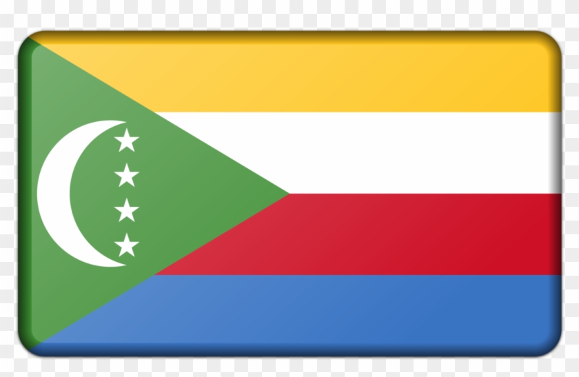 Flag Of The Comoros Flag Of Egypt Flag Of Switzerland - Comoros Flag Clipart #5953410