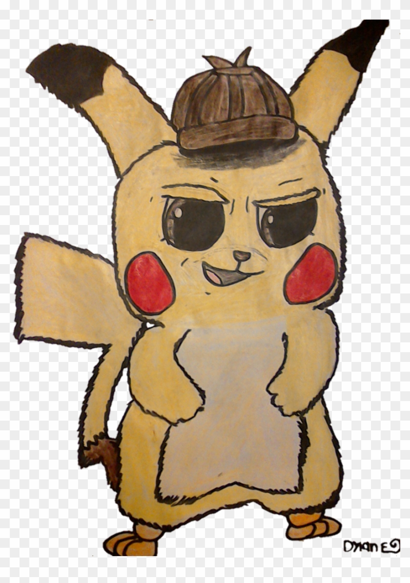 "another Detective Pikachu - Cartoon Clipart #5953415