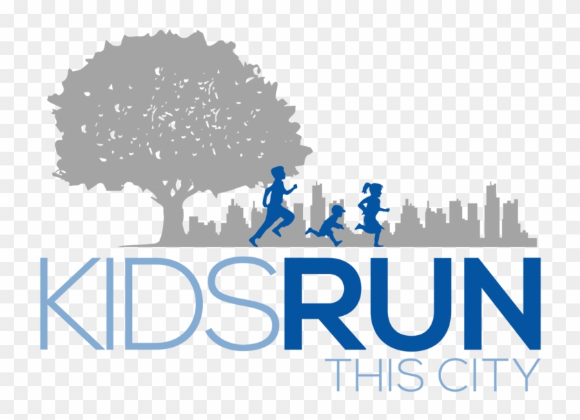 Logo Design For Kids Run This Town - Running Silhouette Clipart