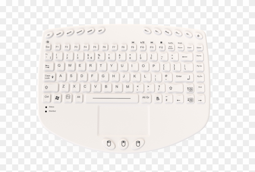 Medi-key - Computer Keyboard Clipart #5953938