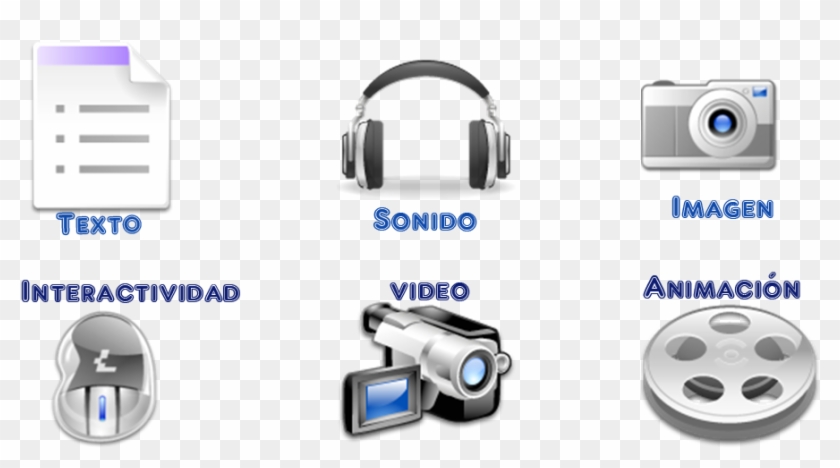 Contenido Multimedia - Cuales Son Los Elementos De La Multimedia Clipart