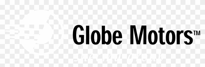 Globe Motors Logo Black And White - Graphics Clipart