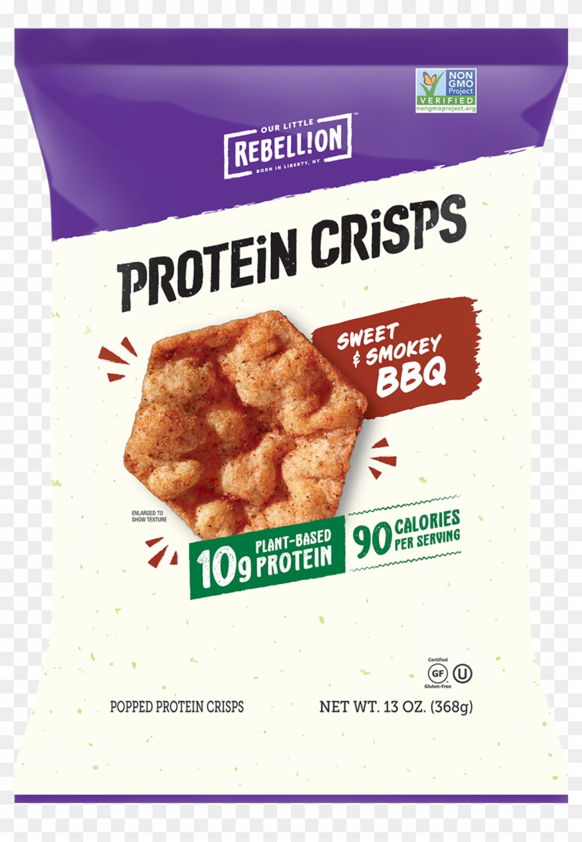 13oz Sweet & Smokey Bbq - My Little Rebellion Protein Crisps Clipart #5954620