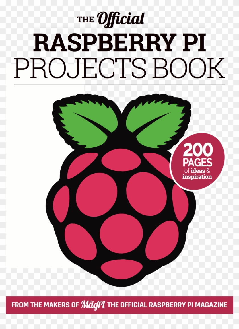 Projects Book - Raspberry Pi Project Book Clipart #5955010