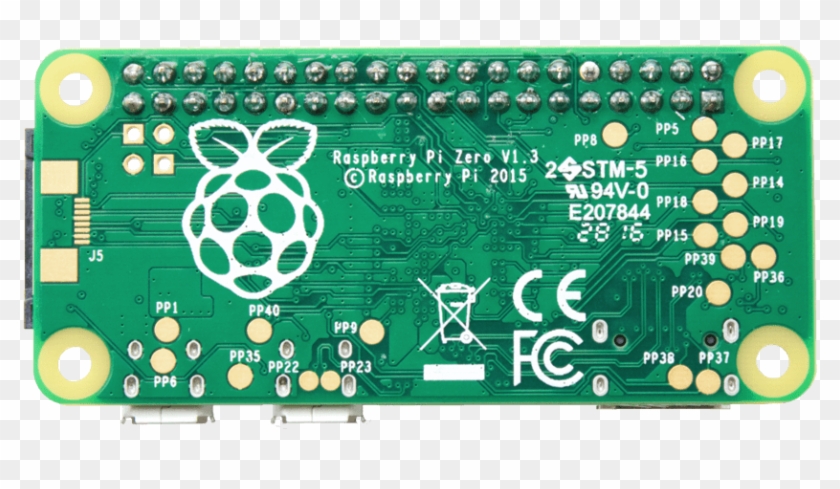 Pi Zero V1 - Raspberry Pi Zero W V1 3 Clipart #5955236
