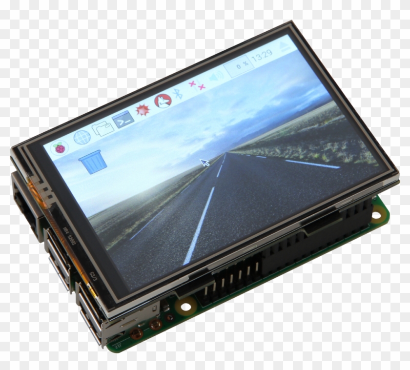 Raspberry Pi Display 3.5 Clipart #5955520
