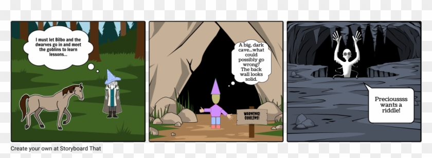 Sample For The Hobbit - Cartoon Clipart #5955762