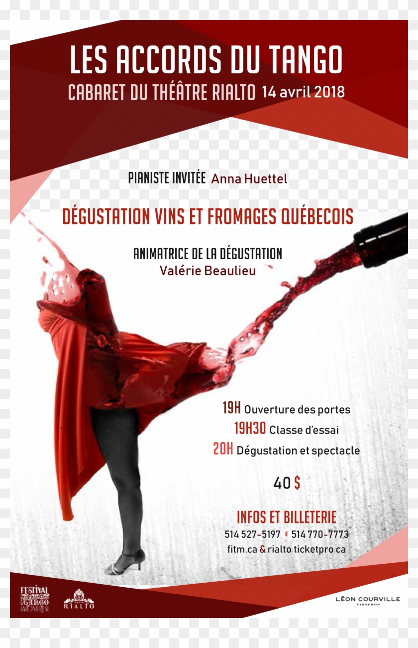 Les Accords Du Tango - Flyer Clipart #5955799