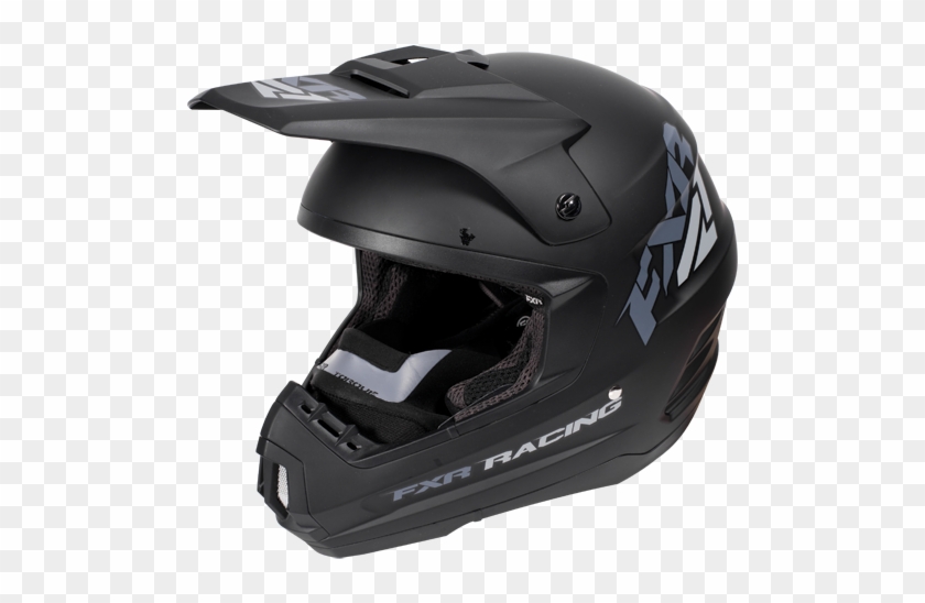 Torque Recoil Fxr Snowmobile Helmet Black Ops - Dirt Bike Helmets For Kids Clipart