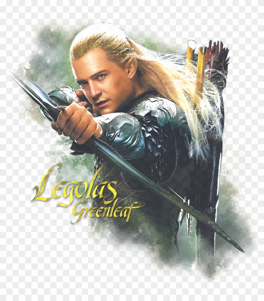 The Hobbit Legolas Greenleaf Juniors T Shirt Clipart
