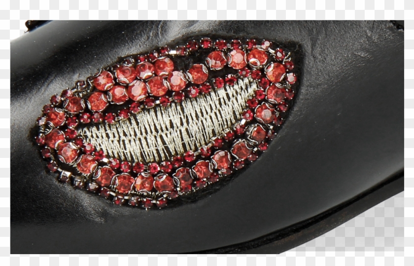 Loafers Scarlett 8 Black Patch Dragon Fly Bug - Lipstick Clipart #5956270