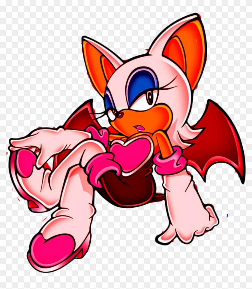 Girlxanime Images Aphrodite The Love Bat Hd Wallpaper - Rouge The Bat Hot Clipart #5956970