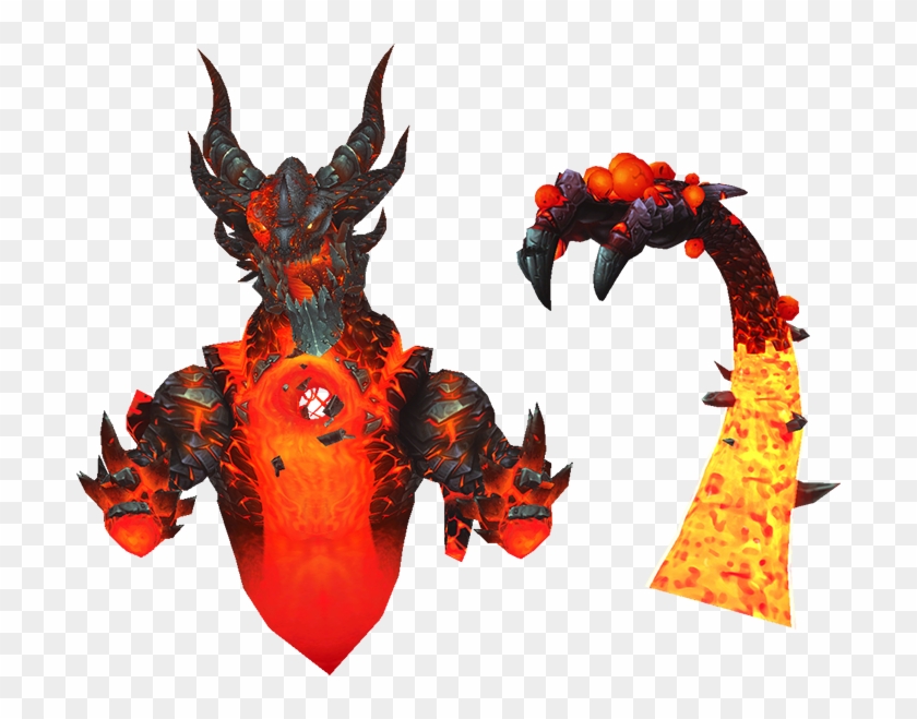 Zip Deathwing Claw Corrupted - Deathwing Png Clipart #5957213