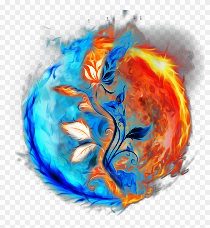 #fire #ice #combat76 - Visual Arts Clipart