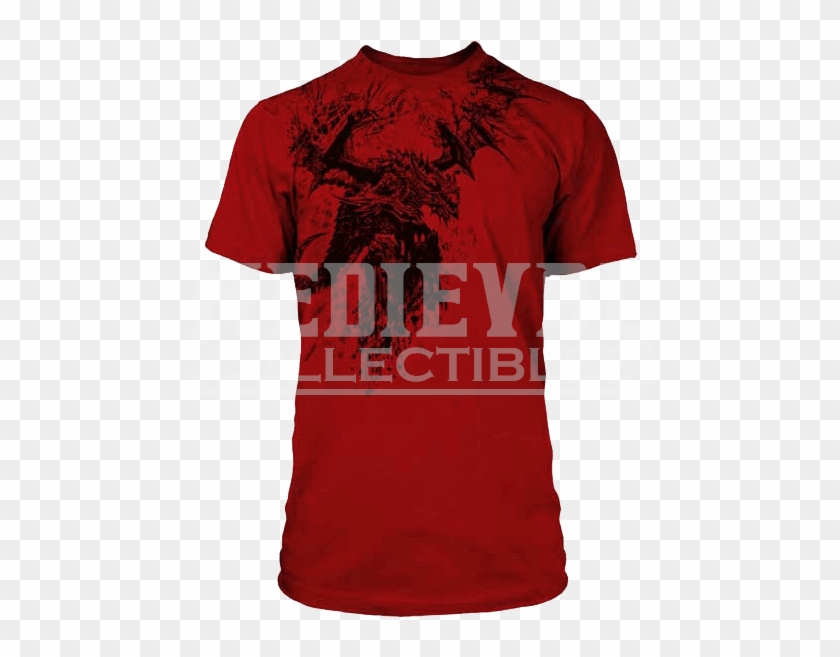 World Of Warcraft Deathwing Shattered T Shirt - Grunt Style Club Shirt January 2018 Clipart #5957443