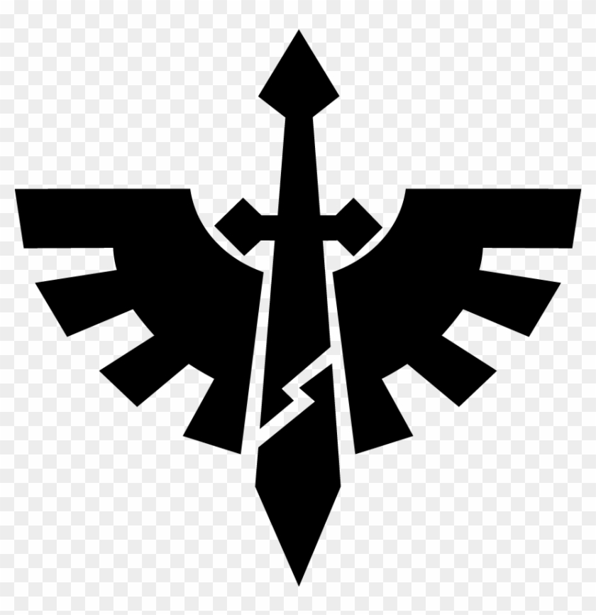 Deathwing More Icons At Http - Warhammer 40k Dark Angels Logo Clipart #5957576