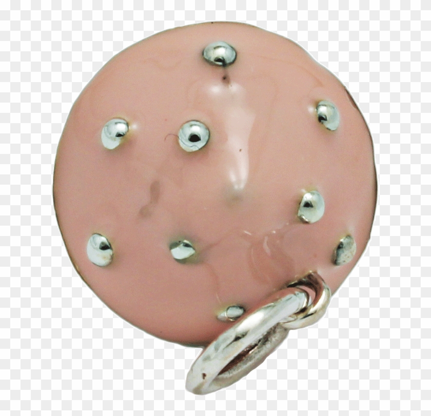 Tiffany Pink Cupcake - Button Clipart