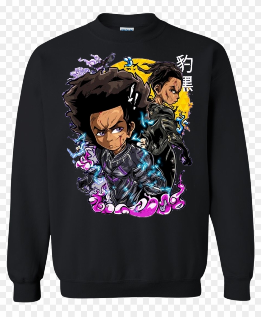 Huey Freeman And Riley Freeman T Shirt Hoodie Sweater - Lord Of The Rings Harry Potter Shirt Clipart #5958637