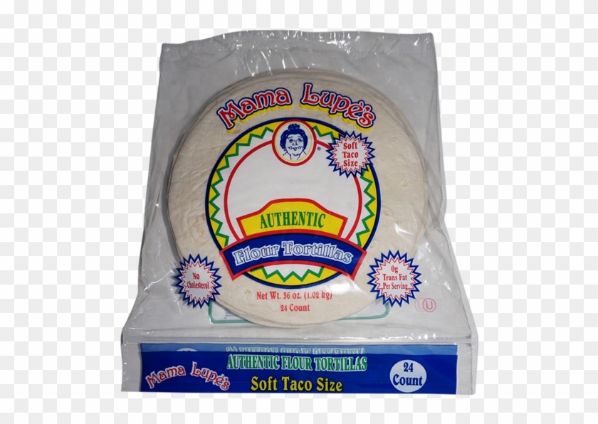 Mama Lupe's Authentic Flour Tortillas Soft Taco Size - Mama Lupes Soft Corn Tortilla Clipart #5958767