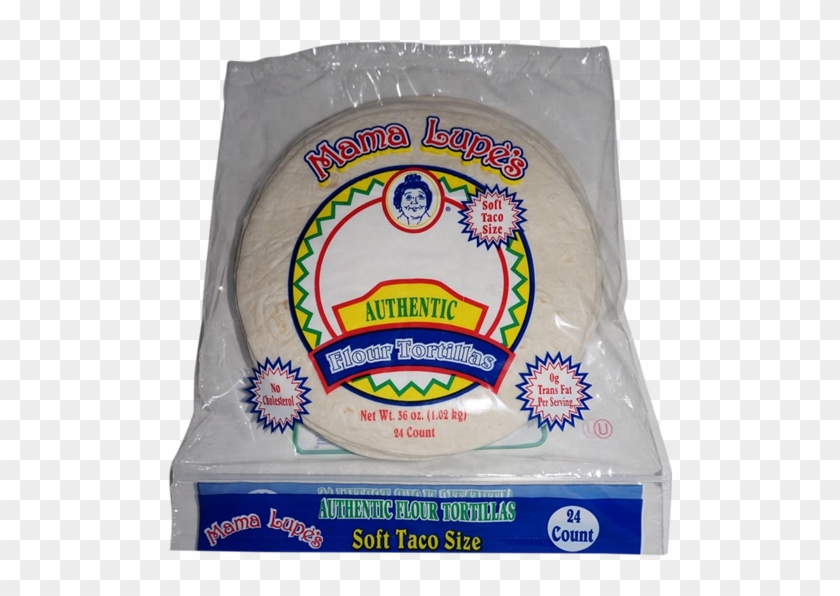 Mama Lupe's Authentic Flour Tortillas Soft Taco Size - Mama Lupes Soft Corn Tortilla Clipart