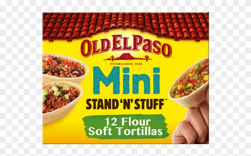 Stand 'n' Stuff™ Mini Soft Flour Tortillas - Stand & Stuff Tortillas Clipart #5958846