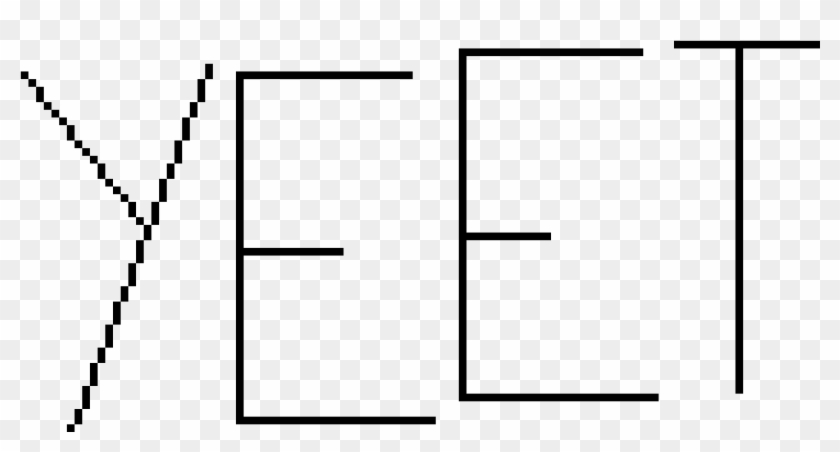 Yeet - Black-and-white Clipart