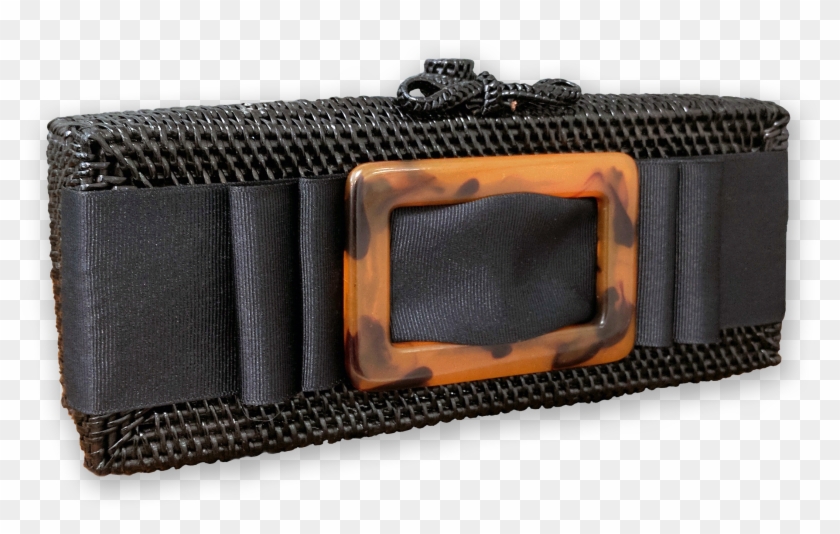 Black Bow Buckle Purse Lisi Lerch Monica Lavin Label - Strap Clipart