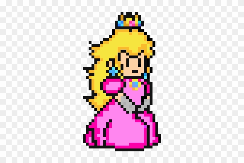 Peach De Monica - Princess Peach 8 Bit Clipart #5959171