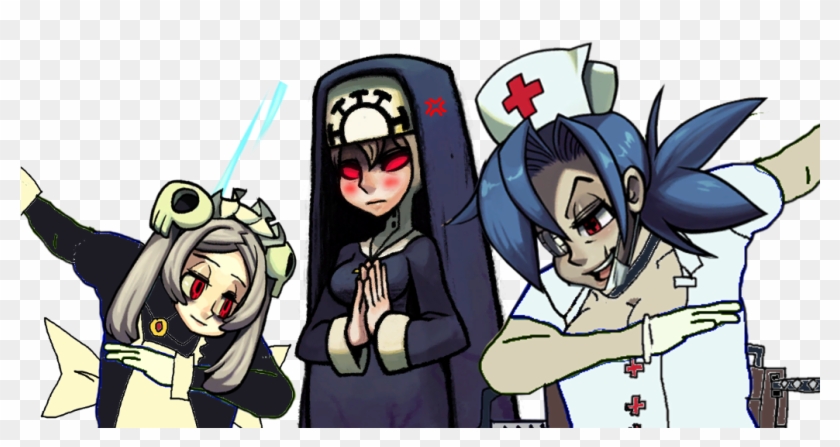 View Samegoogleiqdbsaucenao Double Gets The Yeet , - Skullgirls Double Clipart