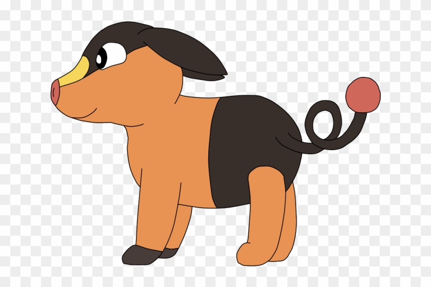 Favorite Fire Type Haha I Was Able To Draw Tepig After - Dog Clipart #5959492