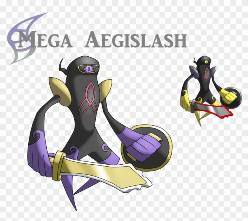 Mega Aegislash By Alphaxxi - Pokemon Aegislash Mega Evolution Clipart