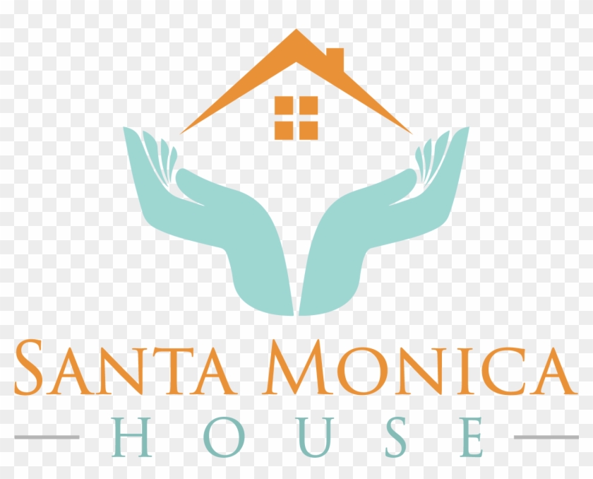 Santa Monica House - Emblem Clipart