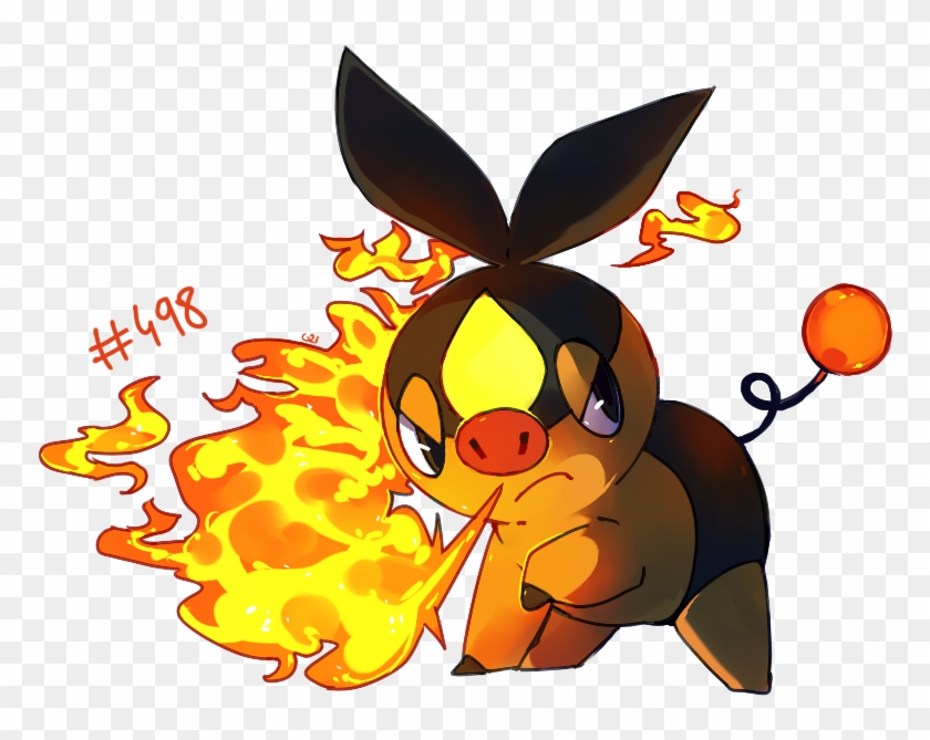 Tepig - Cartoon Clipart #5959857
