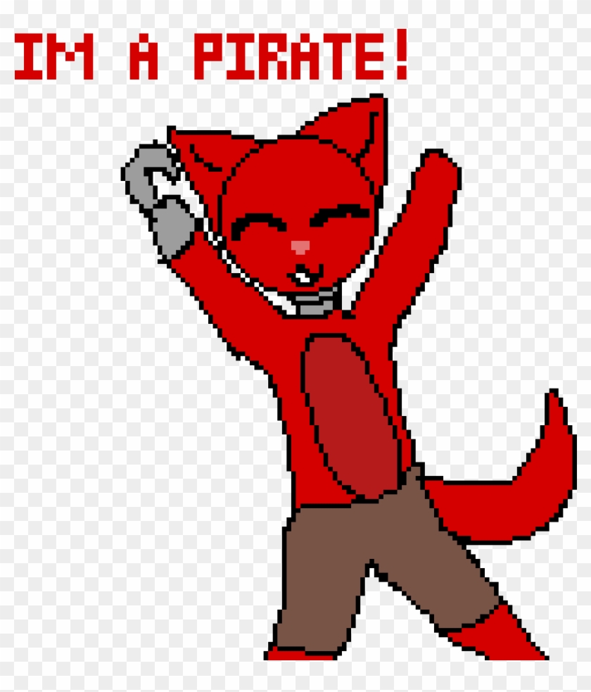 Foxy Fnaf - Cartoon Clipart #5959933