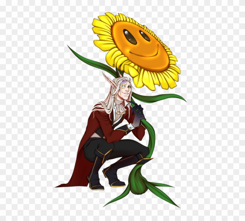 “sunflowers End Up Facing The Sun, But They Go Through - Cartoon Clipart #5960027