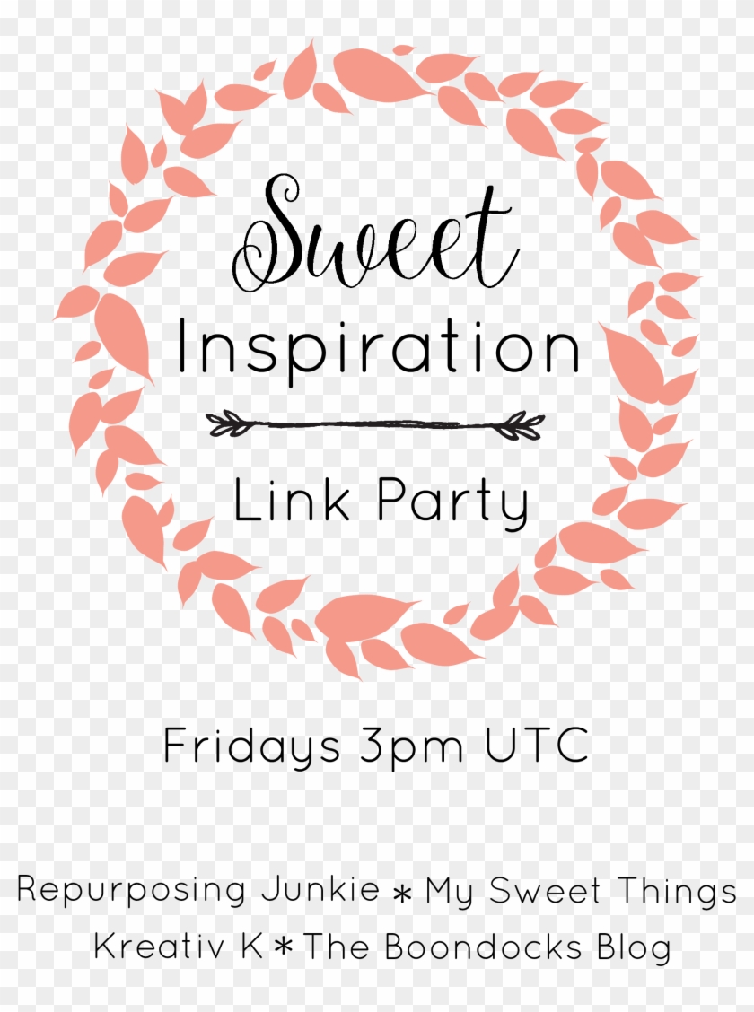 Sweet Inspiration Link Party Button - Blog Clipart