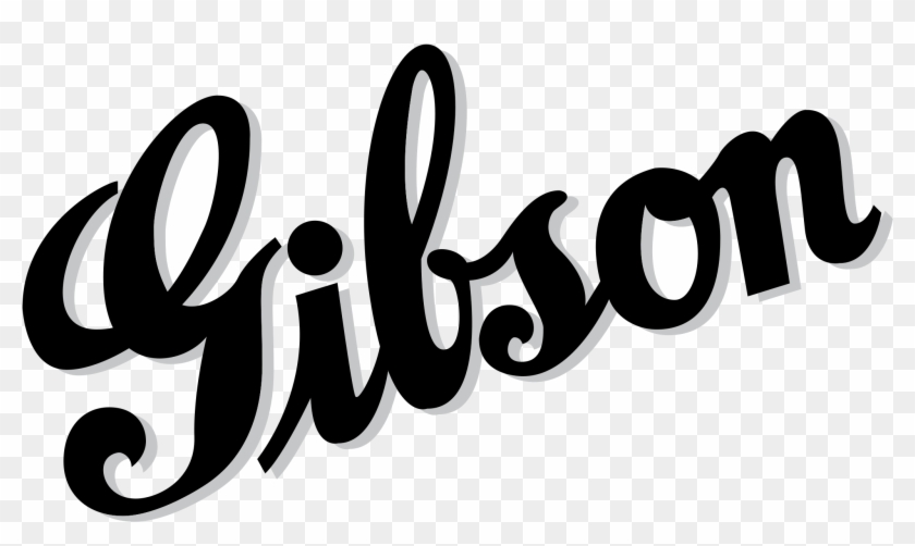 Gibson Logo Png Transparent - Gibson Acoustic Guitar Logo Clipart