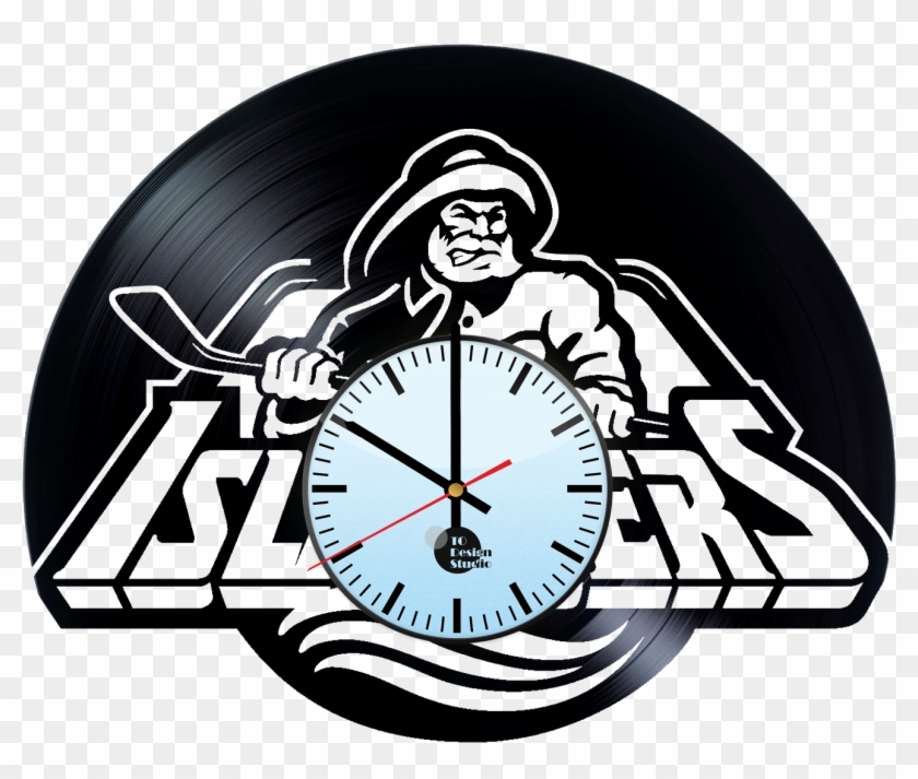 Fan - New York Islanders Black Logo Clipart