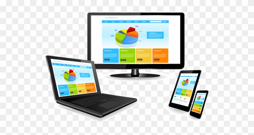 Computador-transpare - - Multiple Devices Clipart #5961350