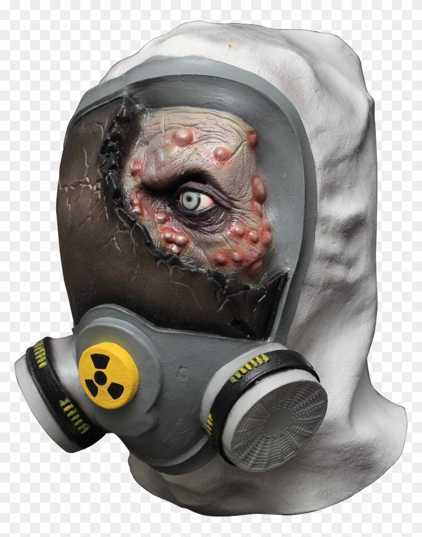 Toxic Zombie Mask - Zombie Gas Mask Clipart
