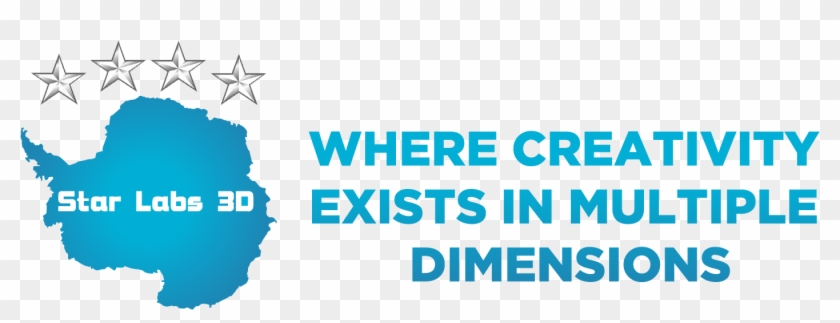 Starlabs 3d - Electric Blue Clipart