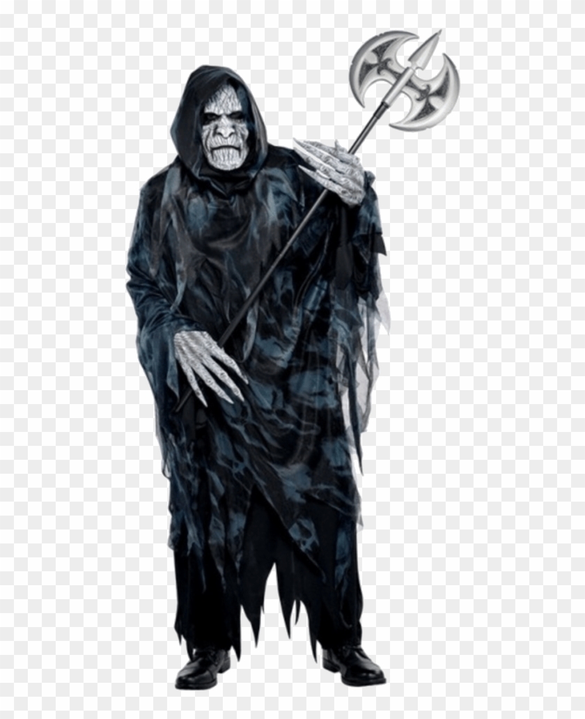 Adult Male Soul Taker Halloween Costume - Grim Reaper Phantom Clipart