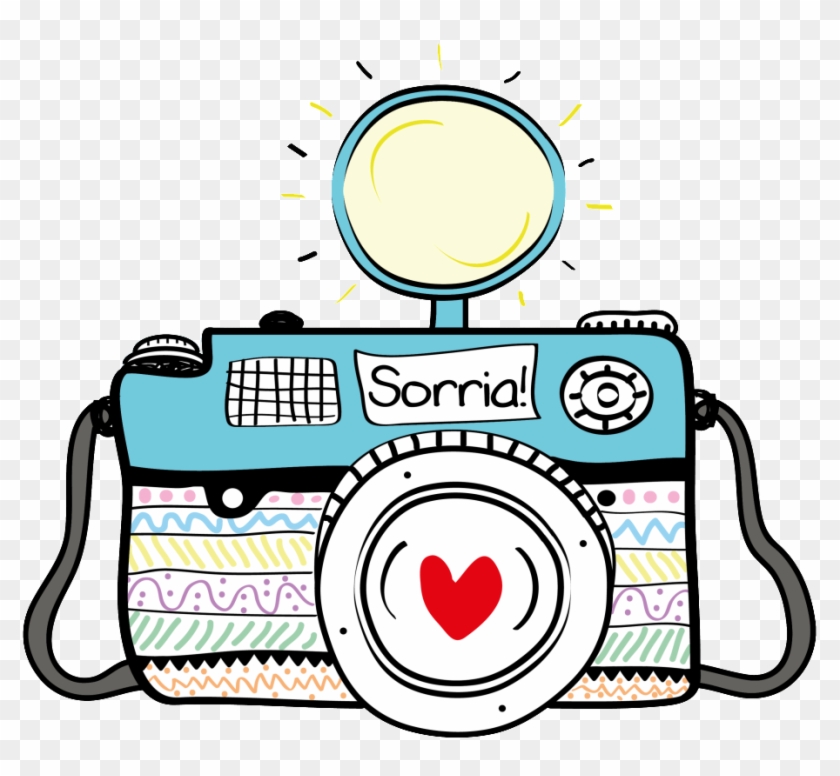 Câmera Fotográfica Png - Png Maquina Fotografica Desenho Clipart